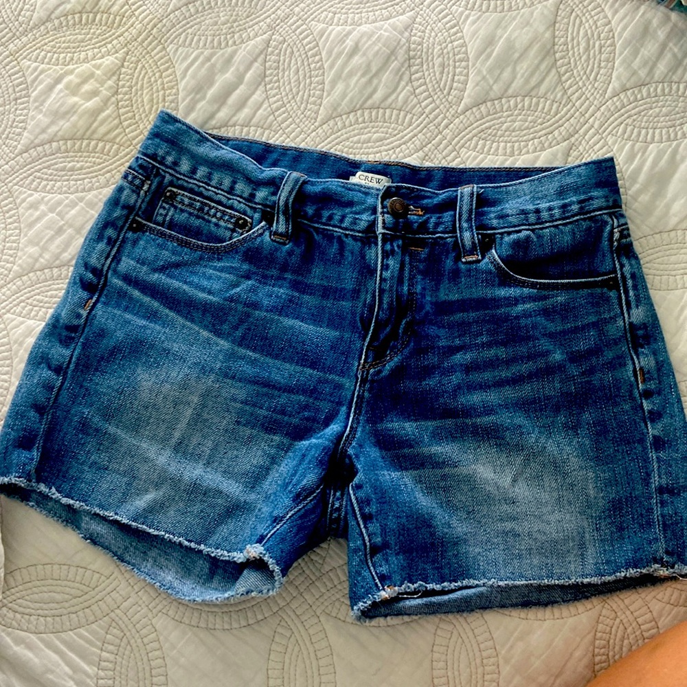 I Crew Jean shorts for women